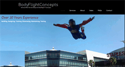 Desktop Screenshot of bodyflightconcepts.com